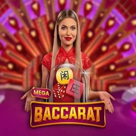 Live Casino logo of Mega Baccarat from Pragmatic Play at N1Bet Casino