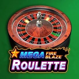 Mega Fire Blaze Roulette online game logo by Playtech on n1betcasino.gr
